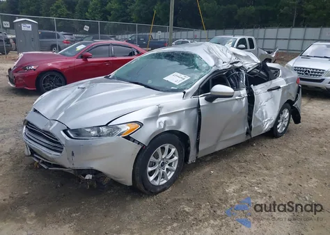 2016 Ford Fusion S from USA, damaged, VIN 1FA6P0G76G5132420